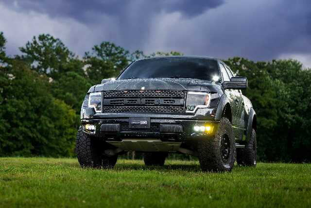 Morimoto 4Banger Triple Fog Brackets and Harness Kit Only Fits 10-14 Raptor
