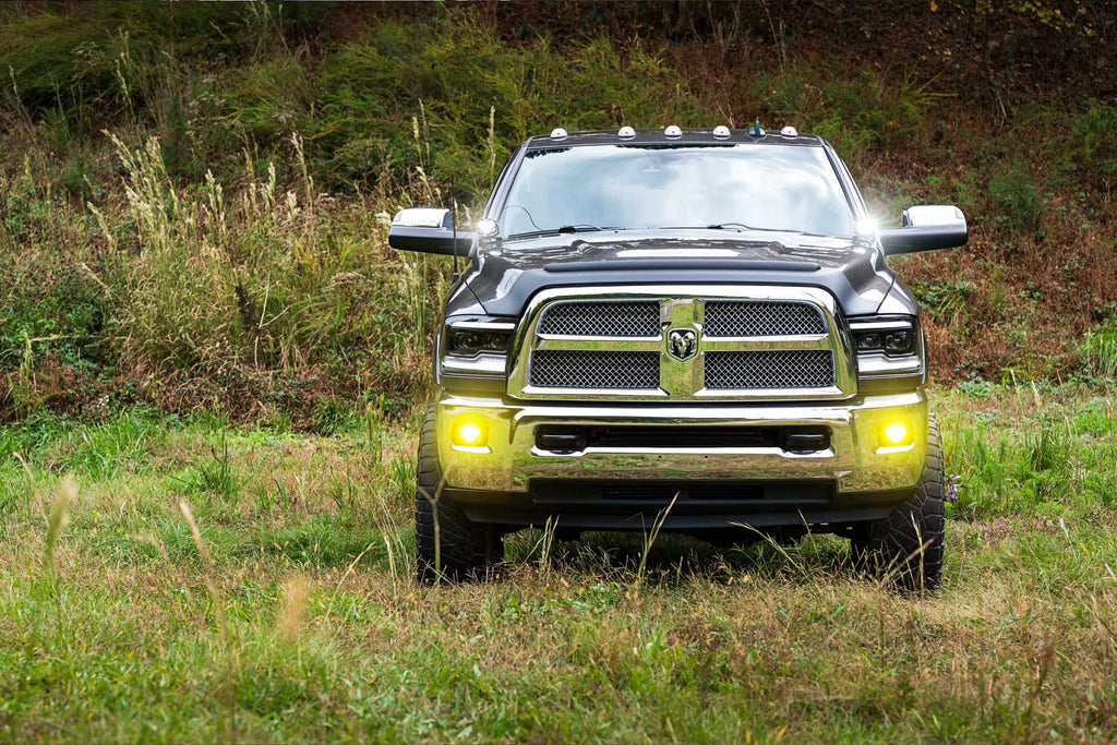 Morimoto LED Fog Light Kit HXB White SAE Wide Beam Fits 09-12 Ram 1500