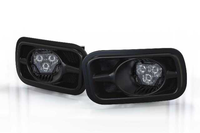 Morimoto 4B-FOG-RH-1018 LED Fog Light Kit HXB White Spot Beam Fits 10-18 Ram HD