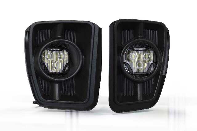 Morimoto LED Fog Light Kit HXB Yellow Spot Beam Fits 13-18 Ram 1500