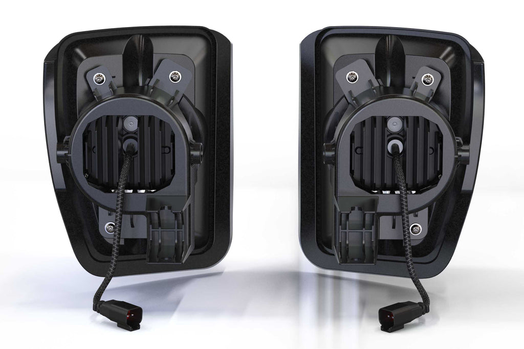 Morimoto LED Fog Light Kit HXB White SAE Wide Beam Fits 13-18 Ram 1500