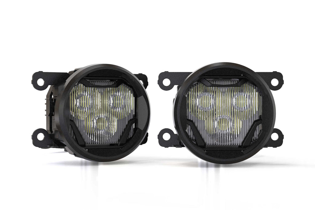 Morimoto 4B-FOG-S-1016 LED Fog Light Kit NCS White SAE Wide Beam Fits 15+ WRX
