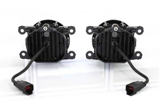 Morimoto 4B-FOG-S-1018 LED Fog Light Kit HXB White Spot Beam Fits 15+ WRX