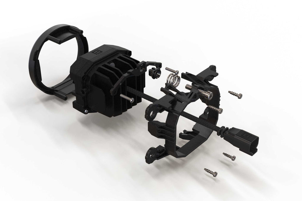 Morimoto 4B-FOG-S-1024 LED Fog Light Kit NCS White Spot Beam Fits 12+ Crosstrek