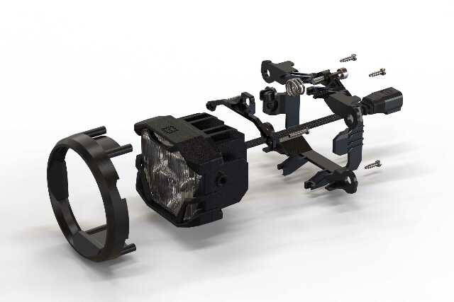 Morimoto 4B-FOG-S-1026 LED Fog Light Kit NCS White Combo Beam Fits 12+ Crosstrek