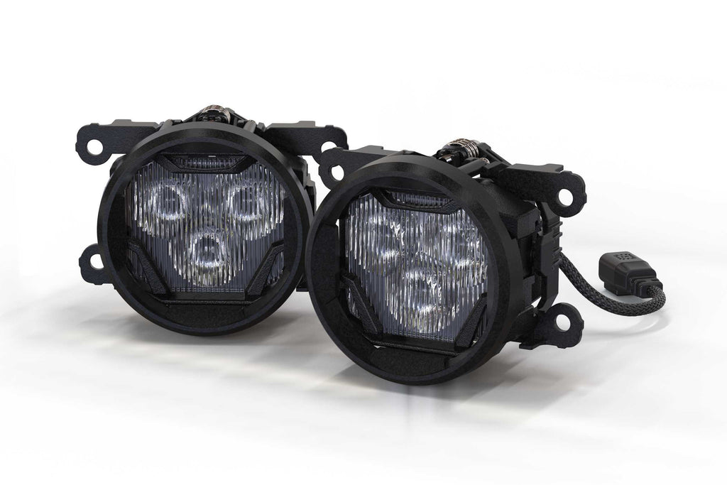 Morimoto 4B-FOG-S-1057 LED Fog Light Kit HXB Yellow Combo Beam Fits 19+ Ram 1500