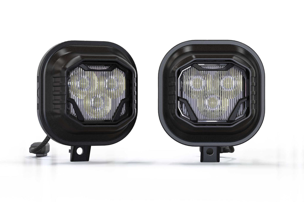 Morimoto LED Fog Light Kit NCS White SAE Wide Beam Fits 99-16 Super Duty