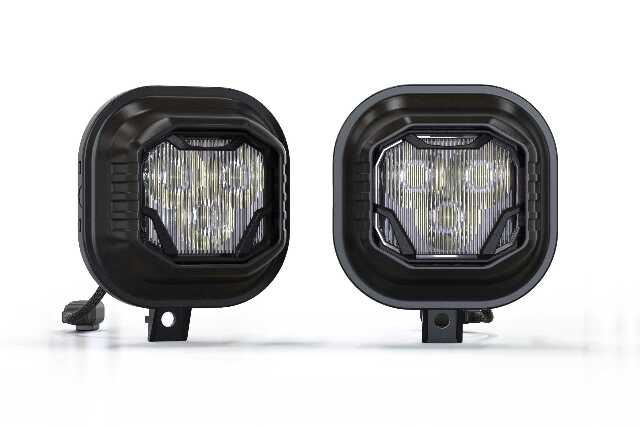 Morimoto LED Fog Light Kit HXB Yellow Spot Beam Fits 99-16 Super Duty
