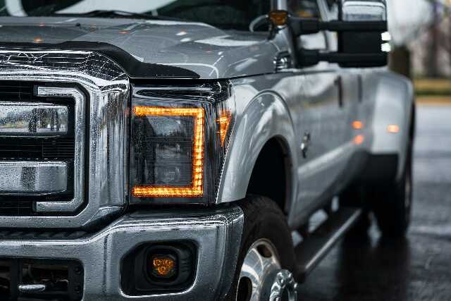 Morimoto LED Fog Light Kit HXB Yellow SAE Wide Beam Fits 99-16 Super Duty