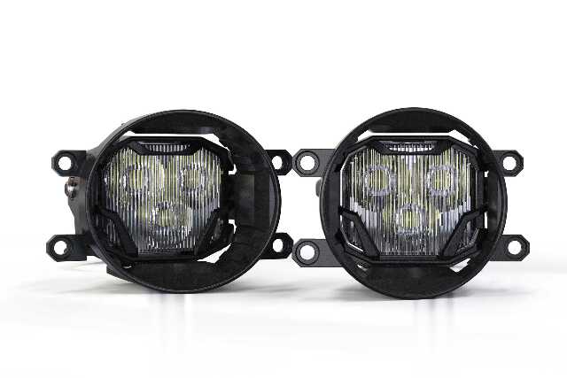 Morimoto LED Fog Light Kit HXB Yellow SAE Wide Beam Fits 14-22 4Runner