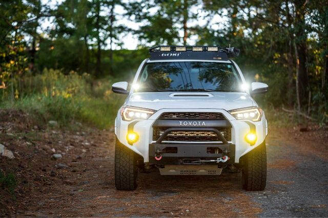 Morimoto 4B-FOG-T-1037 LED Fog Light Kit NCS Yellow Spot Beam Fits 12-15 Tacoma