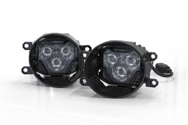 Morimoto 4B-FOG-T-1049 LED Fog Light Kit NCS Yellow Spot Beam Fits 16-22 Tacoma