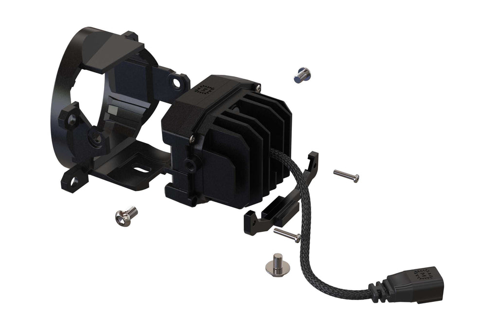 Morimoto LED Fog Light Kit NCS Yellow SAE Wide Beam Fits 14-21 Tundra