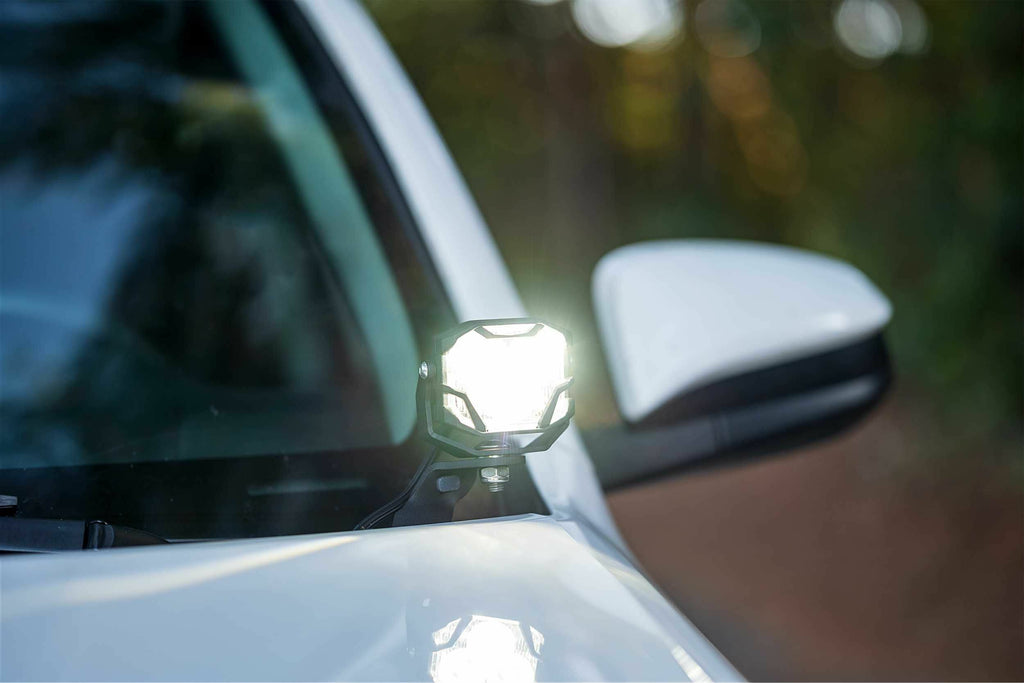 Morimoto LED Fog Light Kit NCS Yellow SAE Wide Beam Fits 14-21 Tundra