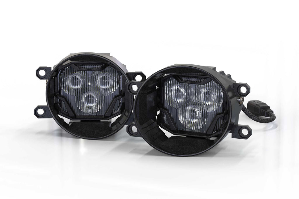 Morimoto LED Fog Light Kit HXB White SAE Wide Beam Fits 14-21 Tundra