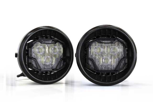 Morimoto 4B-FOG-T2-1001 LED Fog Light Kit NCS Yellow Spot Beam Type T2
