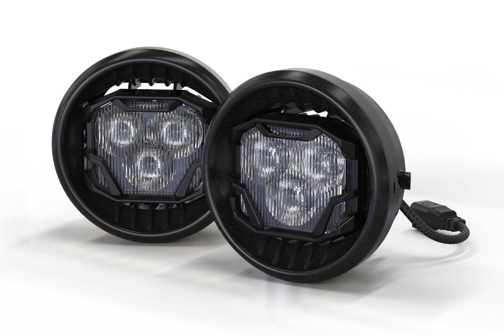 Morimoto 4B-FOG-T2-1012 LED Fog Light Kit NCS White Spot Beam Fits 05-11 Tacoma
