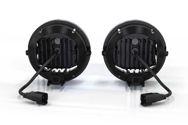 Morimoto LED Fog Light Kit HXB Yellow SAE Wide Beam Fits 05-11 Tacoma