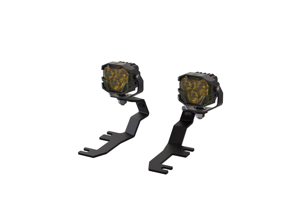 Morimoto 4B-PLR-BAF075-0029 LED Pod Lights White Flood Beam For 15-26 Canyon
