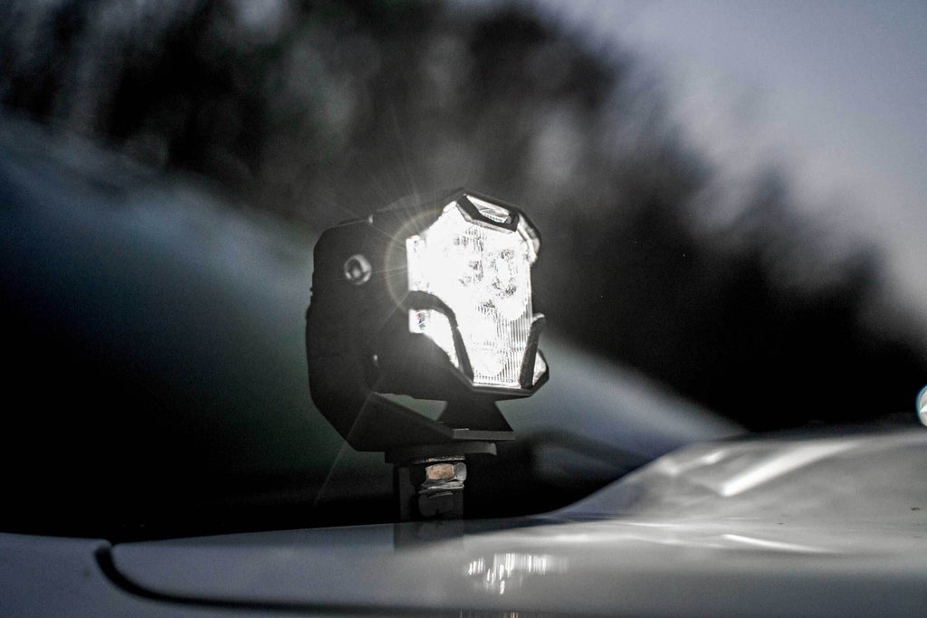 Morimoto LED Pod Lights White Combo Beam For 19-26 Silverado 1500 4B-PLR-BAF091-0003