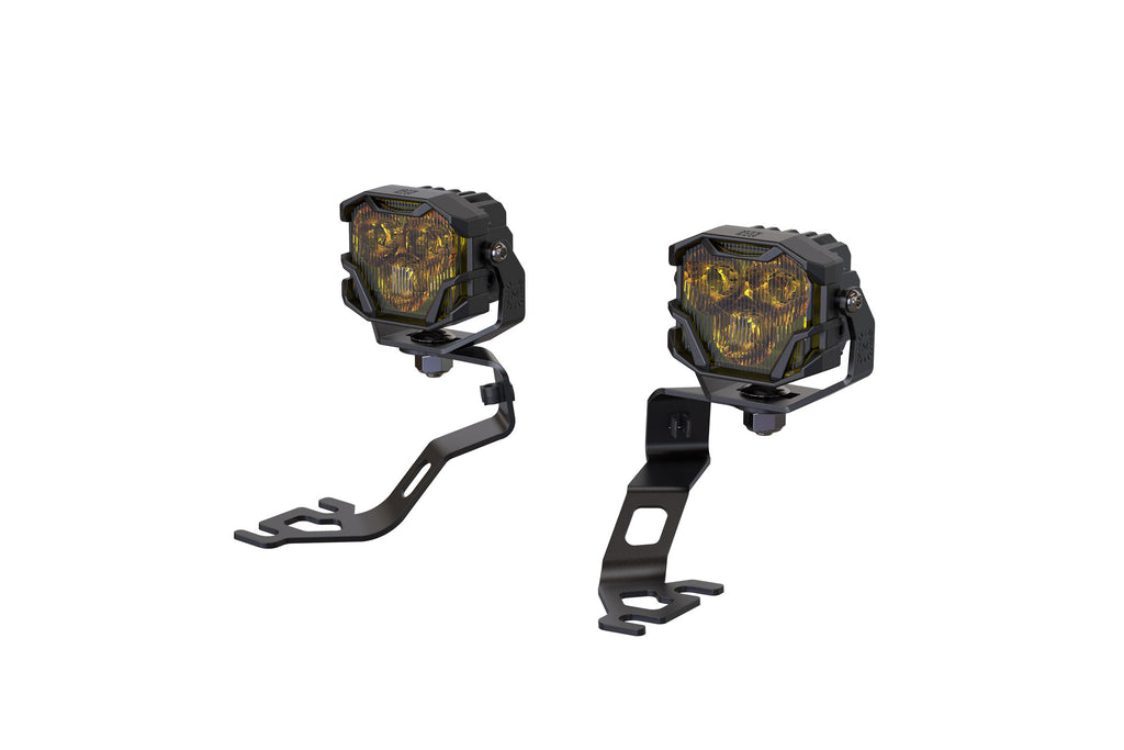 Morimoto 4B-PLR-BAF143-0015 LED Pod Lights White Flood Beam For 09-21 370Z