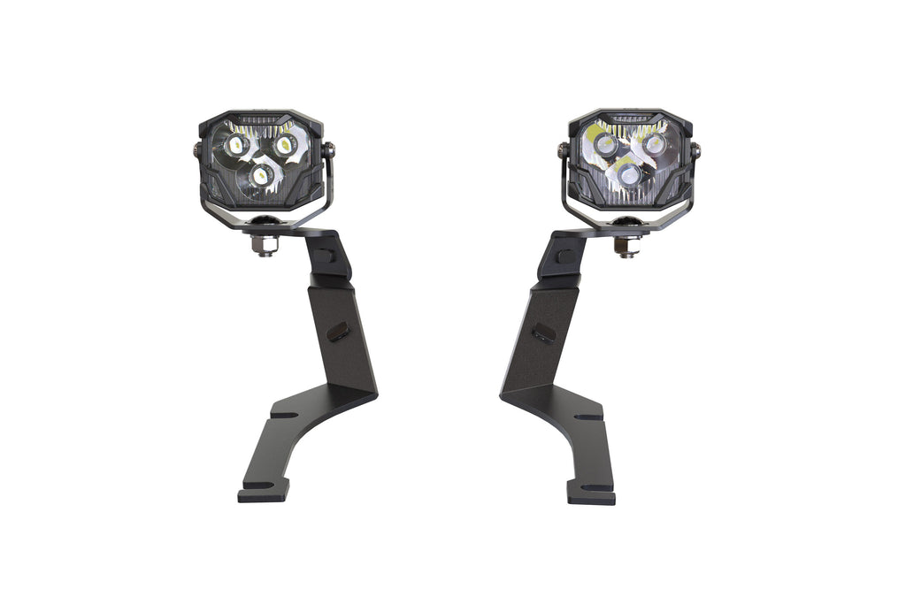 Morimoto 4B-PLR-BAF150-0005 LED Pod Lights White Wide Beam For 15-23 Charger