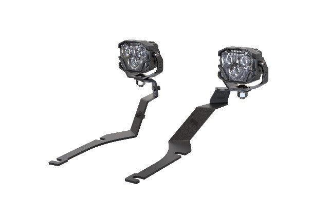 Morimoto 4B-PLR-BAF150-0011 LED Pod Lights White Wide Beam For 15-23 Charger