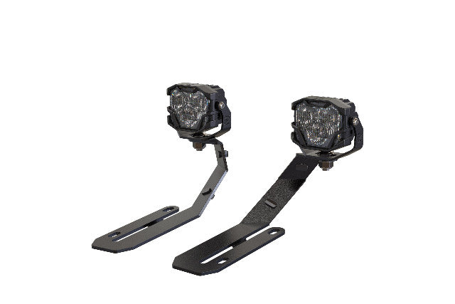 Morimoto 4B-PLR-BAF250-0012 LED Pod Lights Yellow Wide Beam For 18-26 Atlas