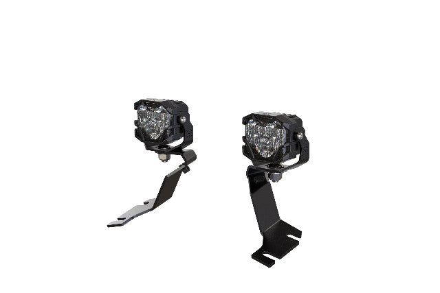 Morimoto 4B-PLR-BAF253-0010 LED Pod Lights Yellow Combo Beam For 13-26 Transit