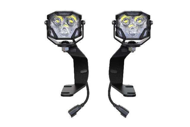 Morimoto LED Pod Light Kit NCS White Combo Beam Fits 14-21 Tundra