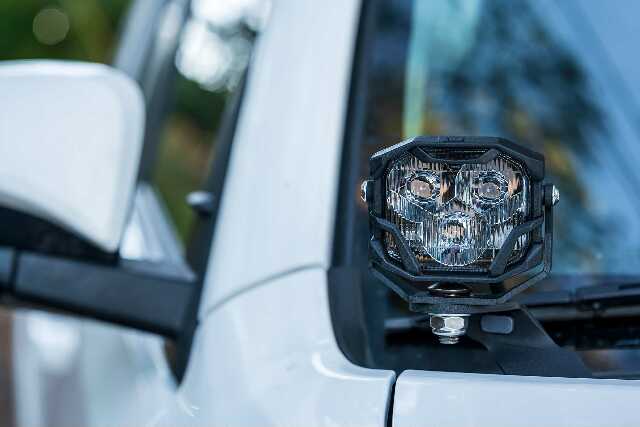 Morimoto LED Pod Light Kit HXB White Combo Beam Fits 14-21 Tundra