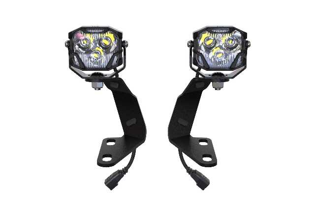 Morimoto LED Pod Light Kit HXB White Combo Beam Fits 03-09 4Runner