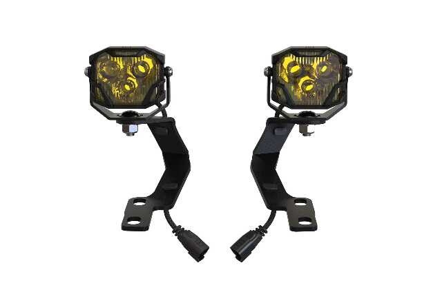 Morimoto LED Pod Light Kit NCS White Combo Beam Fits 05-15 Tacoma