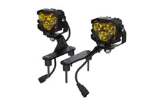 Load image into Gallery viewer, Morimoto 4B-PLR-KIT-1145 LED Pod Light Kit NCS Yellow Spot Beam Fits Wrangler JL