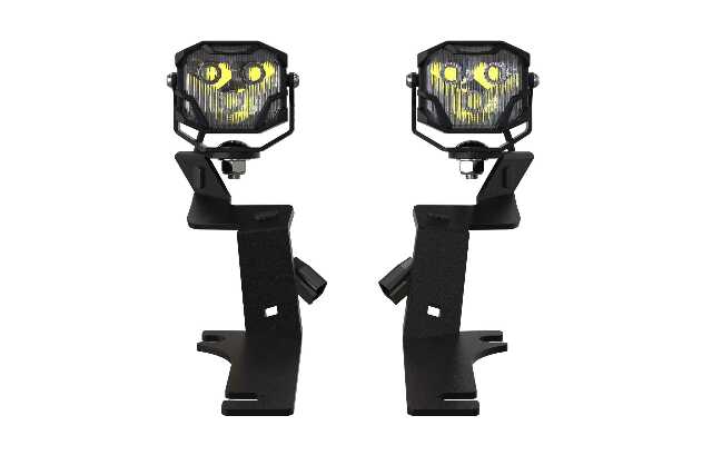 Morimoto LED Pod Light Kit NCS White Combo Beam Fits 17-20 Raptor