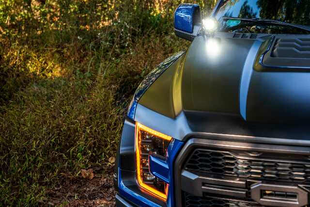 Morimoto 4B-PLR-KIT-1186 LED Pod Light Kit HXB White Spot Beam Fits 17-20 Raptor