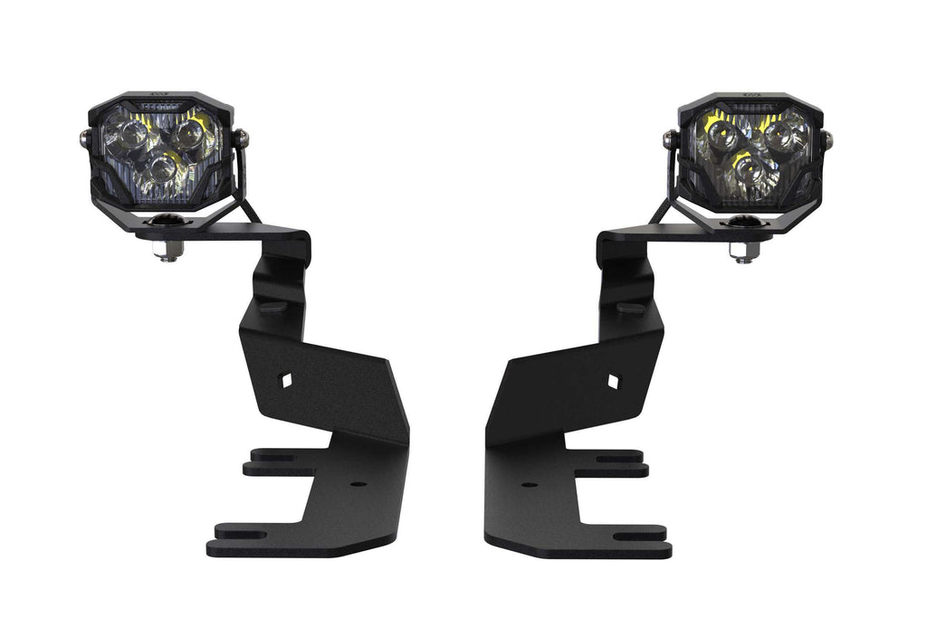 Morimoto LED Pod Light Kit NCS Yellow Combo Beam Fits 17-22 Super Duty