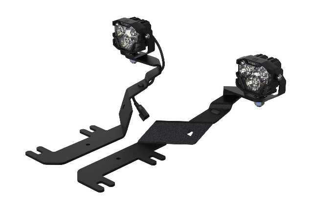 Morimoto LED Pod Light Kit HXB White Combo Beam Fits 17-22 Super Duty