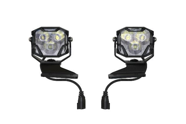 Morimoto LED Pod Light Kit HXB Yellow Spot Beam Fits 2021+ Bronco