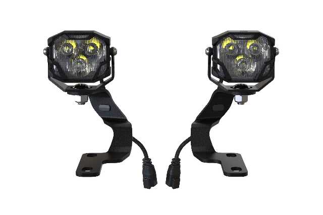 Morimoto LED Pod Light Kit NCS White Combo Beam Fits 03-09 Lexus GX470