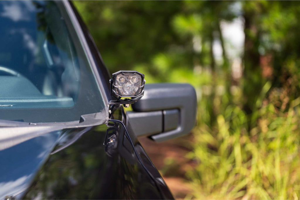 Morimoto 4B-PLR-KIT-1309 LED Pod Light Kit NCS Yellow Spot Beam Fits 21+ F150