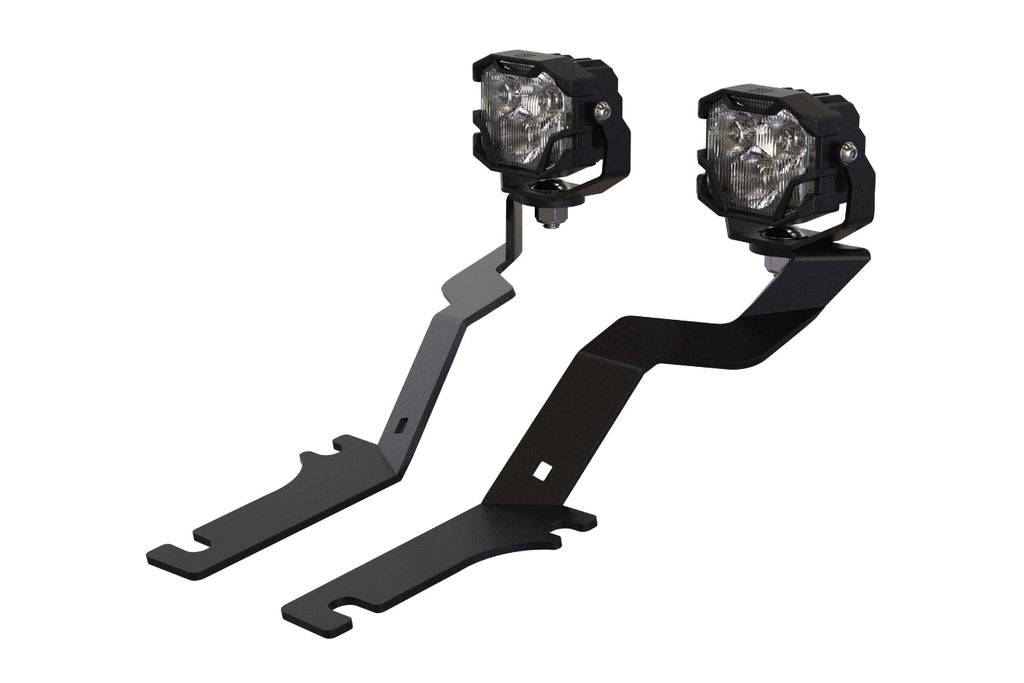 Morimoto 4B-PLR-KIT-1355 LED Pod Light Kit HXB White Flood Beam Fits 15-20 F150