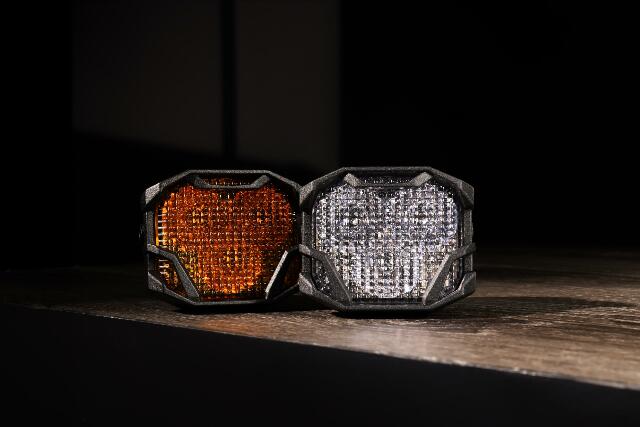 Morimoto LED Pod Light Kit NCS Yellow Flood Beam Fits 2021+ Bronco