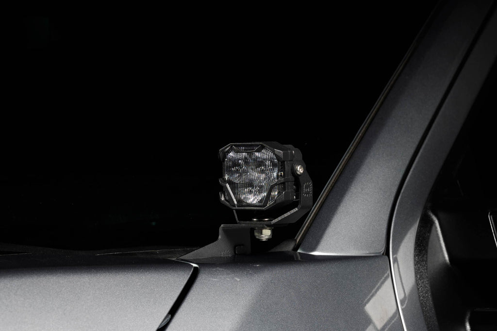 Morimoto 4B-PLR-KIT-1428 LED Pod Lights White Spot Beam For 12-20 BRZ