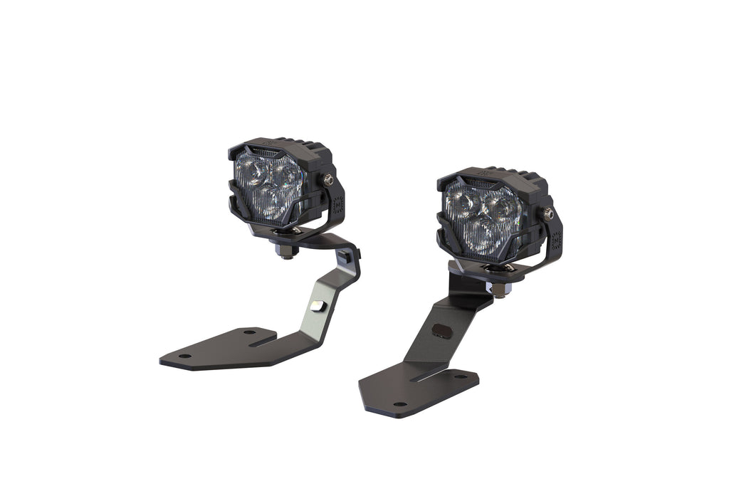 Morimoto LED Pod Light Kit HXB White SAE Wide Beam Fits 03-10 Cayenne