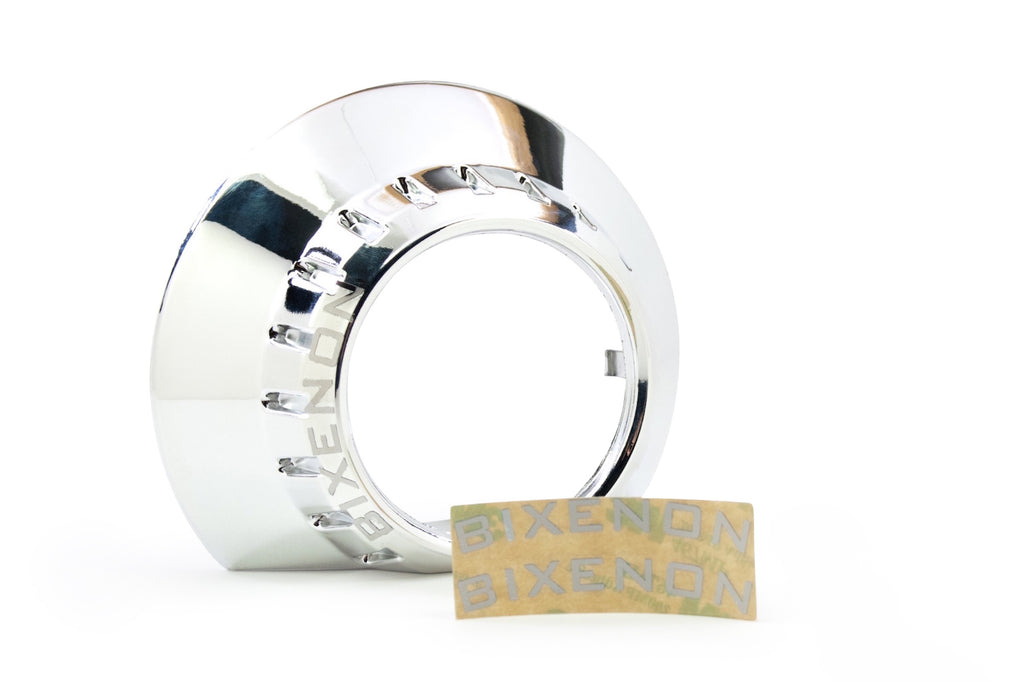 Morimoto A180 1x Die Cut Chromed Metal inBiXenonin Emblem