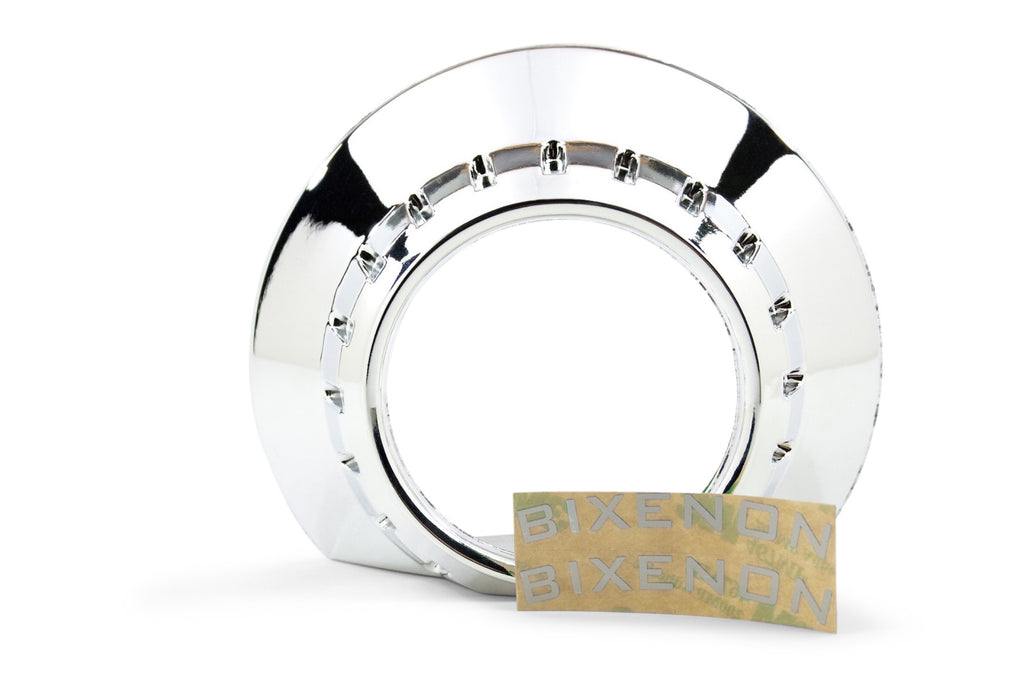 Morimoto A180 1x Die Cut Chromed Metal inBiXenonin Emblem