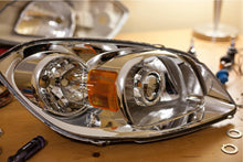 Load image into Gallery viewer, Morimoto A180 1x Die Cut Chromed Metal inBiXenonin Emblem