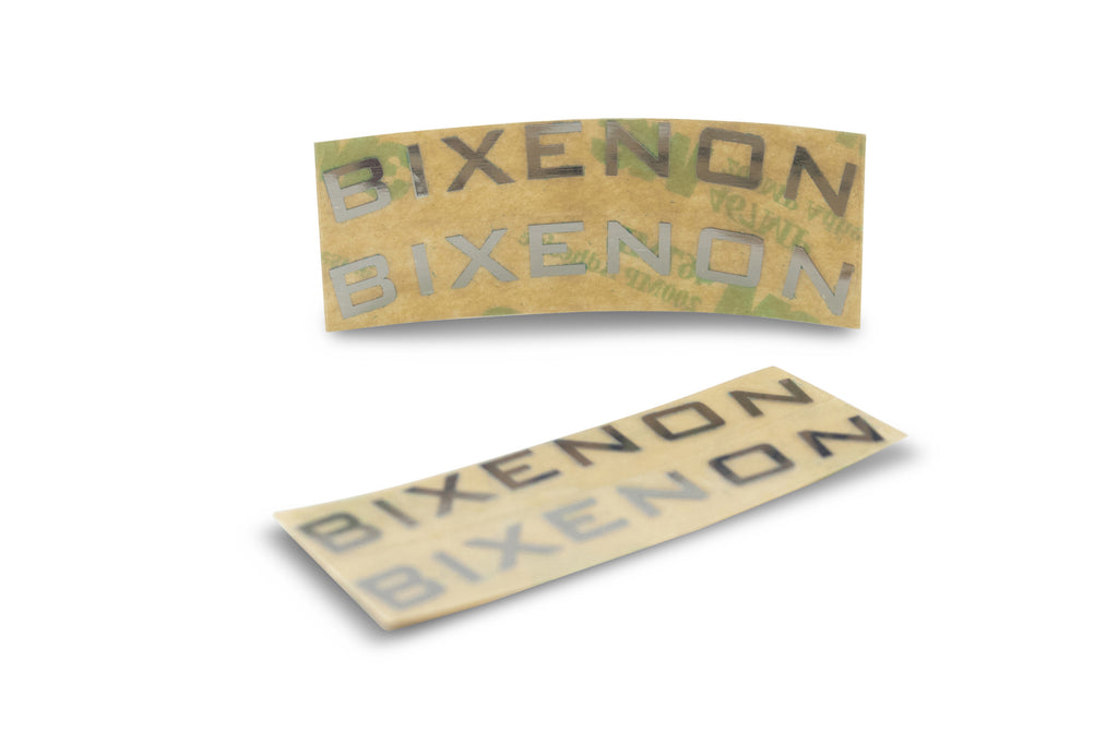 Morimoto A180 1x Die Cut Chromed Metal inBiXenonin Emblem