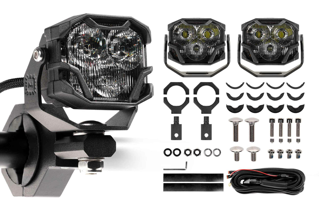 Morimoto BAF007UNL 2x 4Banger HXB LED Pods